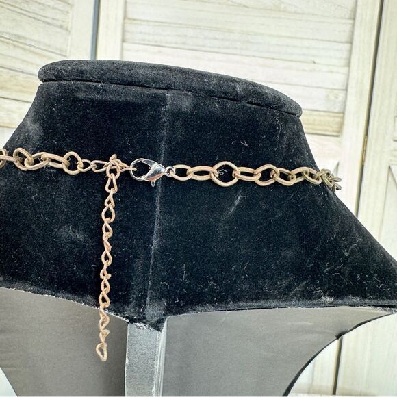 Chunky Beaded Multicolor Statement Necklace Boho Western - Picture 6 of 8